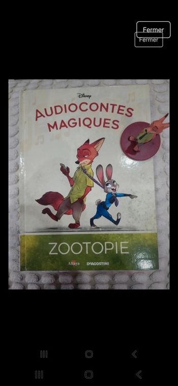 31eme Numéro des audiocontes Magiques altaya disney audio compte