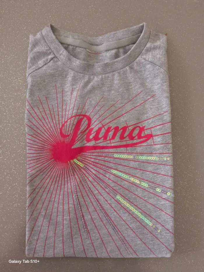 T shirt Puma Paillettes