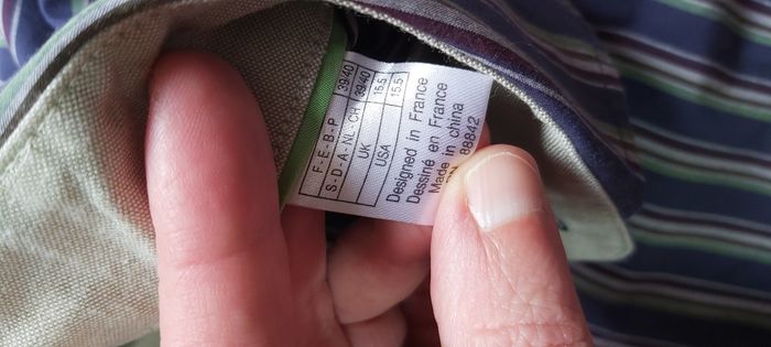 Chemise manche longue 39/40 - photo numéro 6