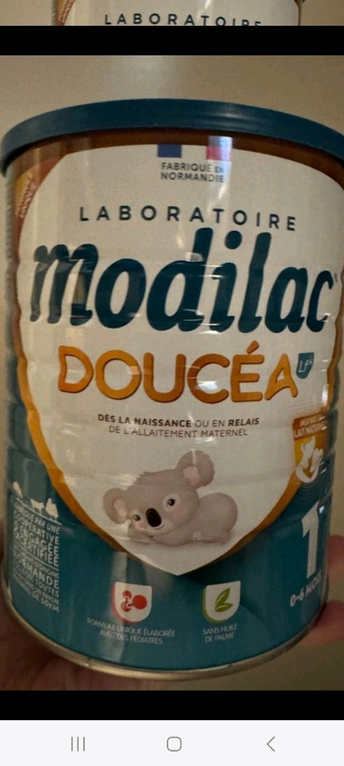 Boite lait modialc doucea 1 er âgé neuf