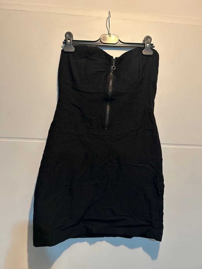 Robe noir bustier