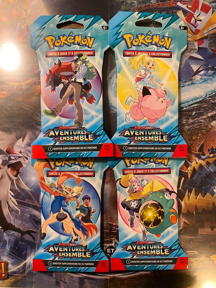 Artset pokémon EV09 aventures ensemble