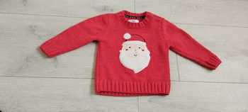 Pull de Noël mixte 80 cm baby club 
