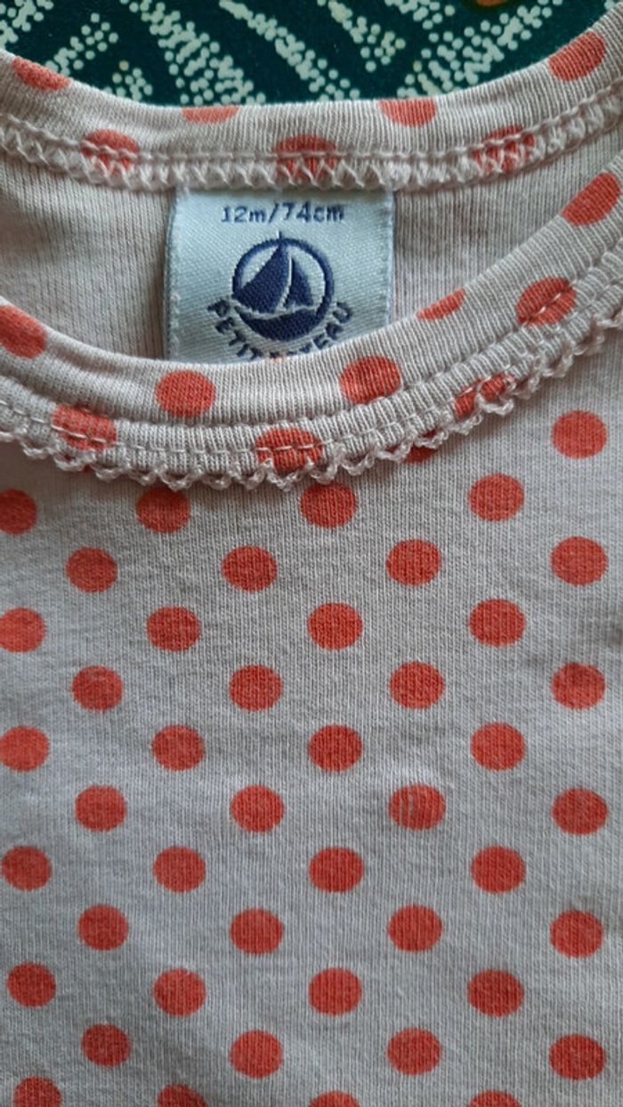 Body manches courtes petit bateau - photo numéro 3