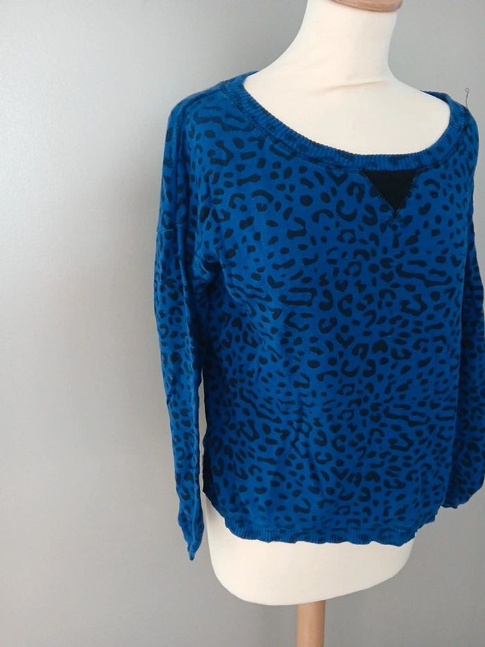 pull bleu - photo numéro 3