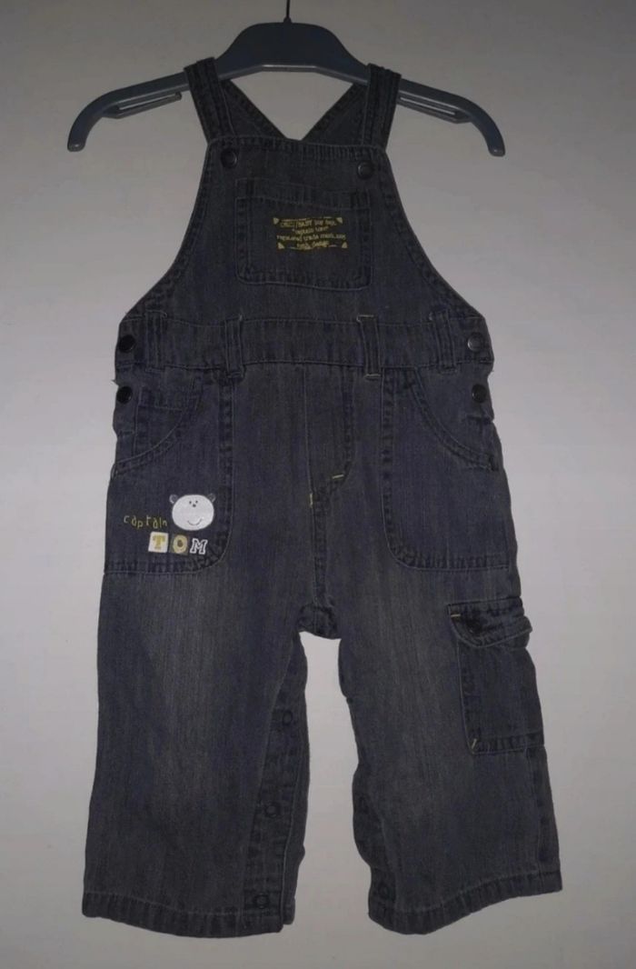 Salopette grise orchestra taille 9 mois