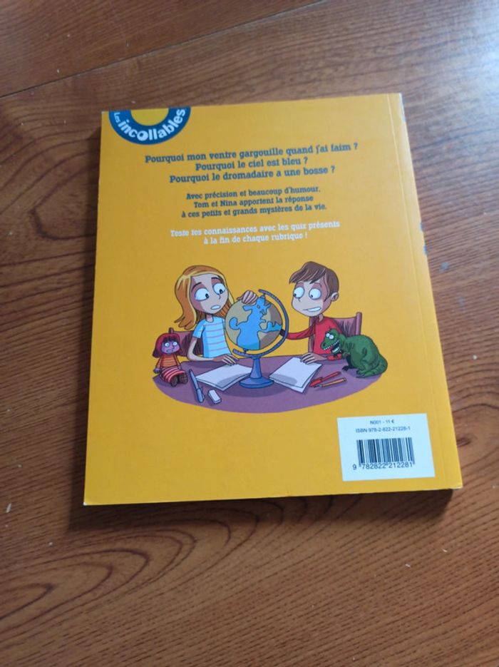 Livre  questions les incollables - photo numéro 2