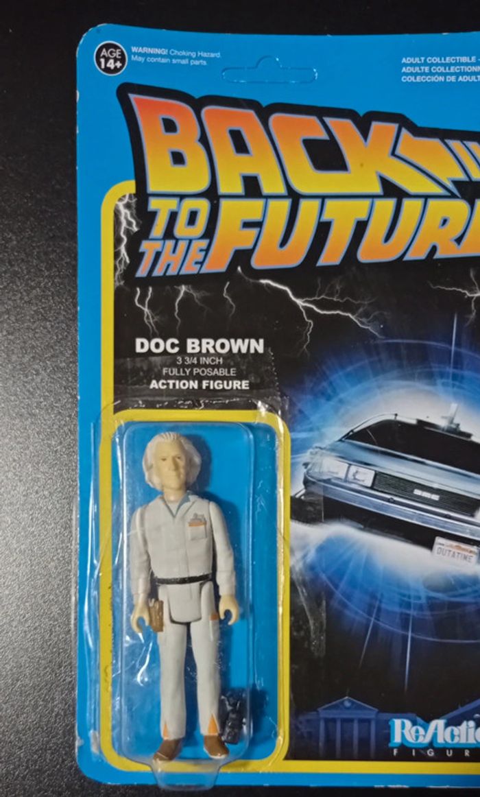 😍 figurine Doc Brown retour vers le futur - photo numéro 2