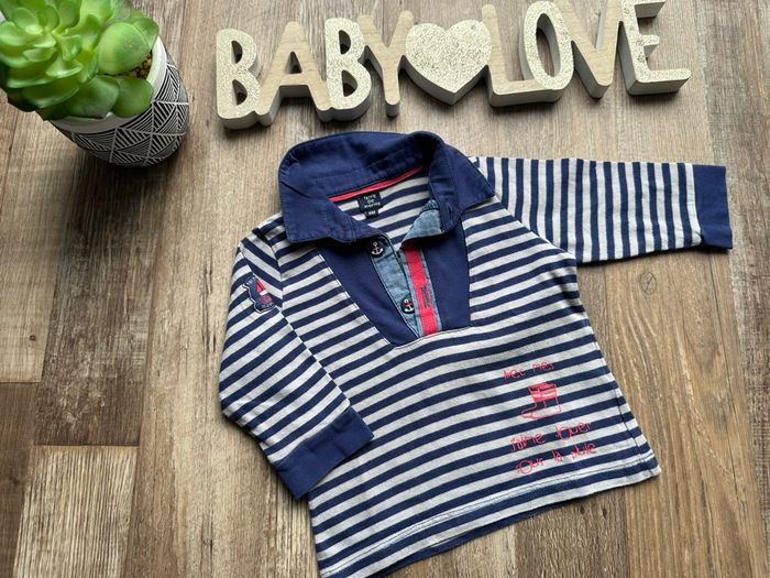 - Polo Terre de Marins - 6 mois - Très bon état