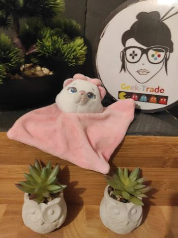 Doudou Marie Aristochats Disney Nicotoy Simba Toy Mouchoir Plat #geektradedoudou