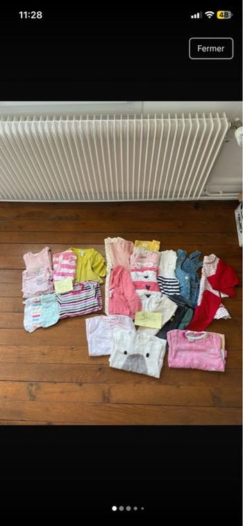 Lot 6/9 mois fille
