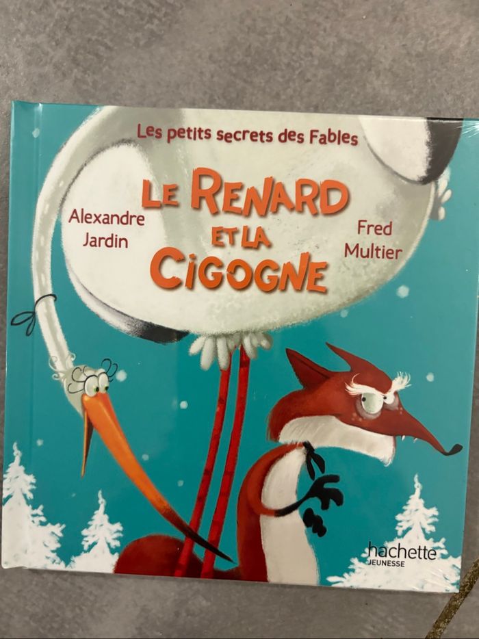 Livre le renard et la cigogne