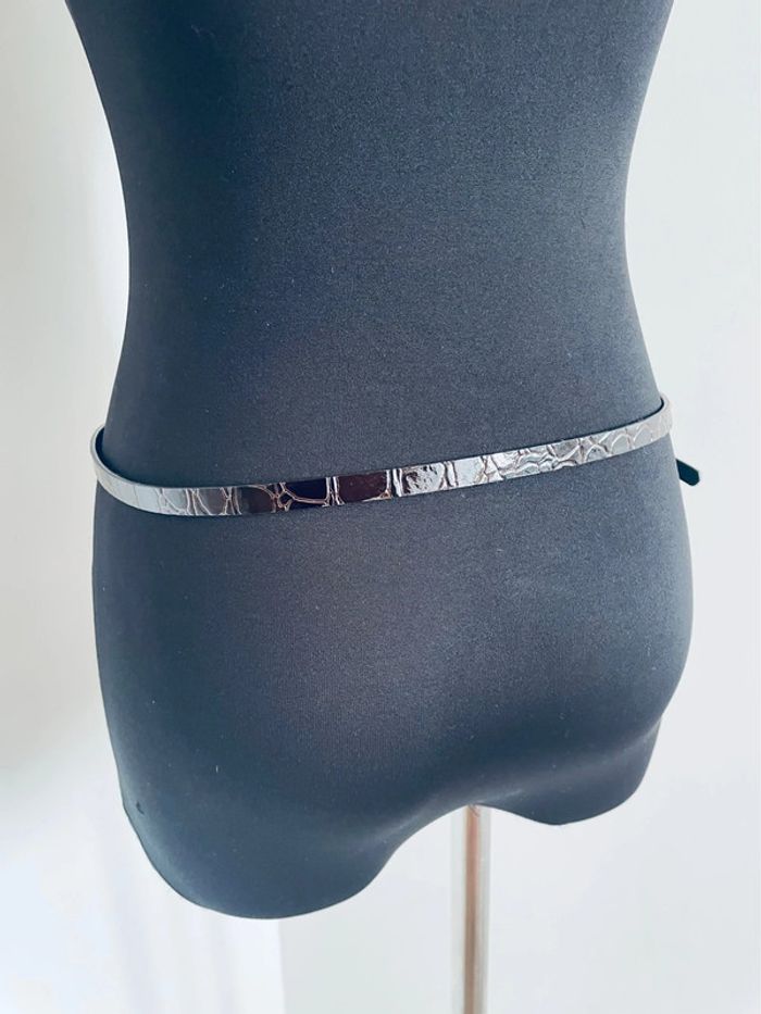 👍🏻 Ceinture. Effet serpent. Marron. Neuve. Ajustable. 36/44. - photo numéro 3