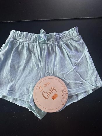 Short coton 5 ans