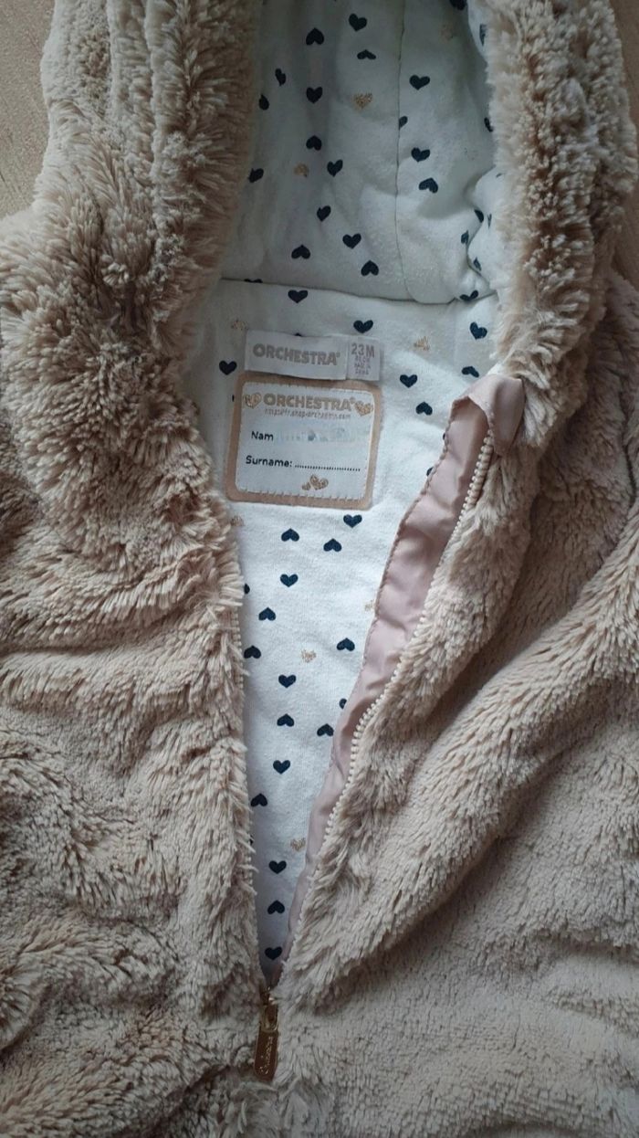 Veste /manteau fille 2.ans - photo numéro 3