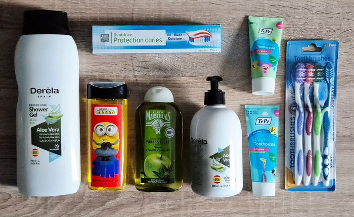 Lot de produits d'hygiène - Neuf