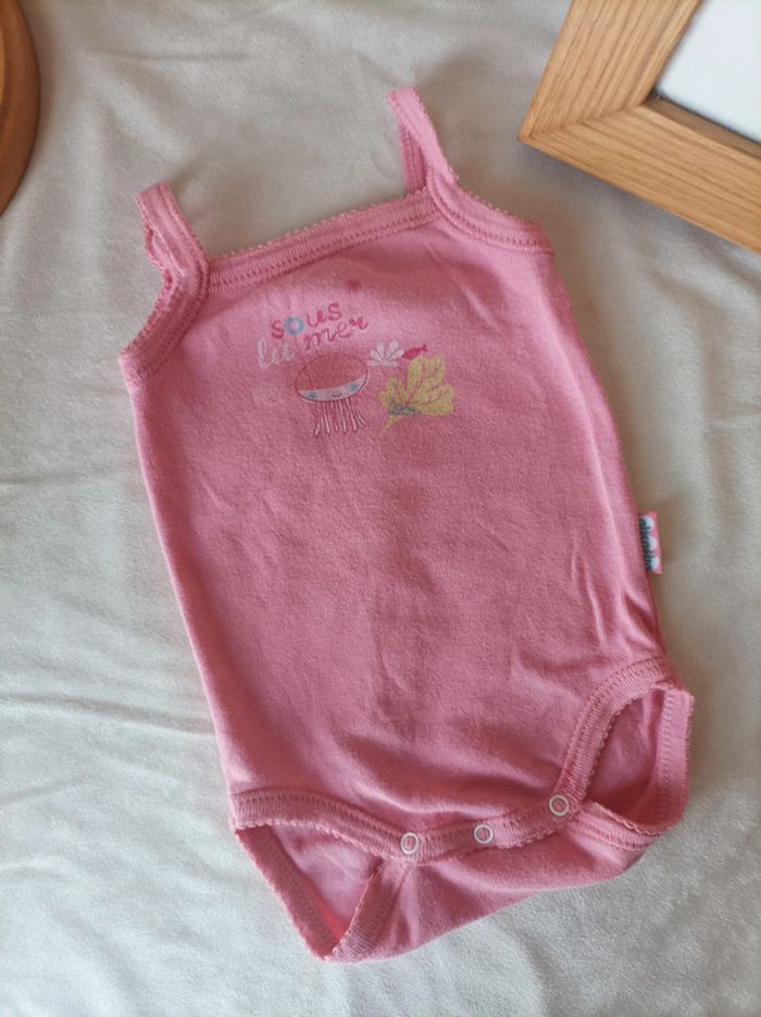 Body fines bretelles Absorba fille mois Absorba mois