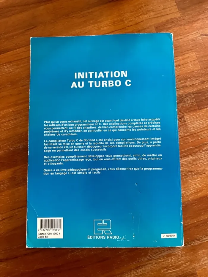 Livre initiation turbo C - photo numéro 3