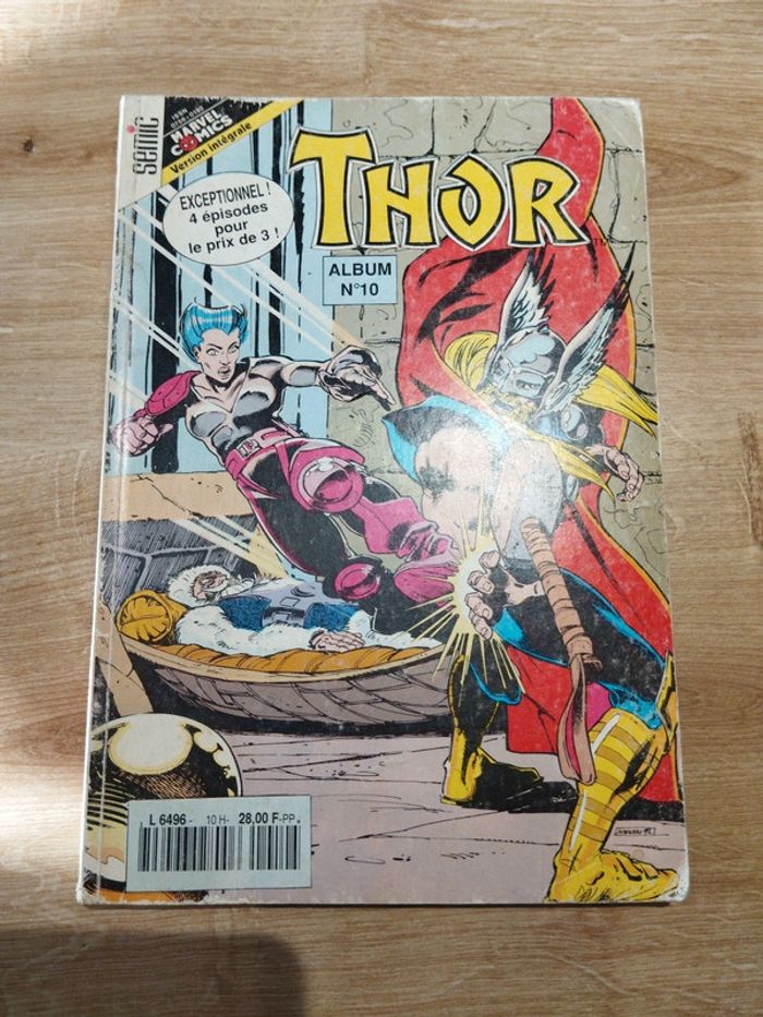 Thor version intégrale 4 épisodes album 10 1993
