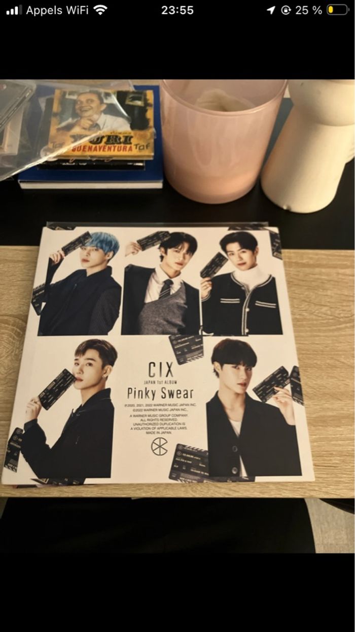 CD CIX Japan 1st album Pinky Swear - photo numéro 2