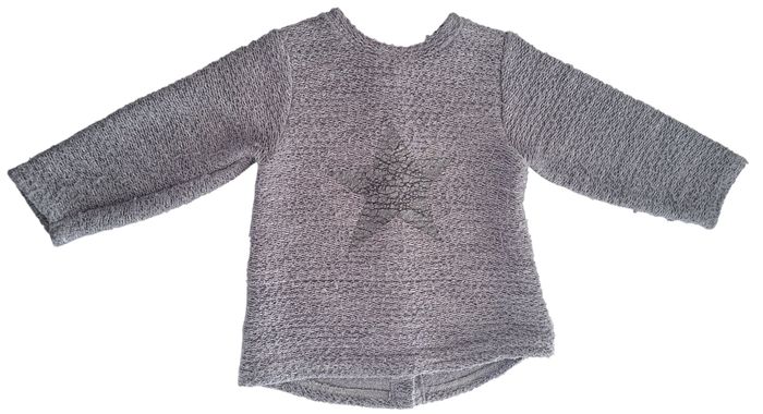 Pull avec étoile pailletée fille 24 mois BE