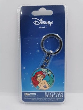 ARIEL : Porte-Cles Metal Disney
