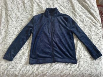 Veste polaire pyjama bleu marine Undiz M neuve