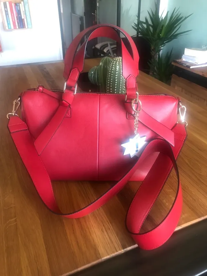 Sac Zara rouge - photo numéro 3