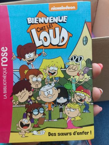 Livre : Bienvenue chez les Loud : "Des sœurs d'enfer"