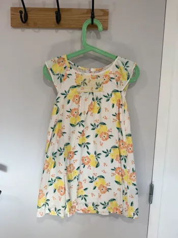 Robe citrons 🍋 et oranges Sergent Major - 5 ans