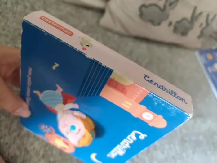 Livre marionnette cendrillon petit contes - photo numéro 5