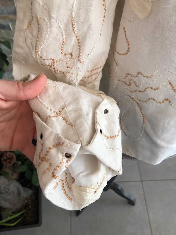 Veste blazer en lin 42 - photo numéro 4