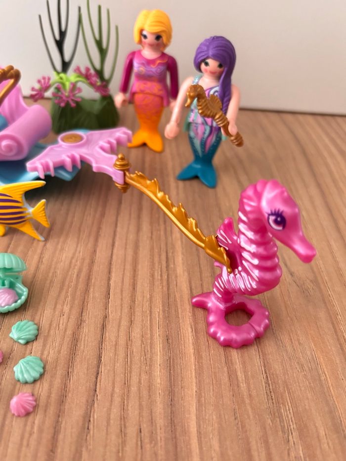 70033 - Playmobil StarterPack - Sirènes avec carrosse - photo numéro 6