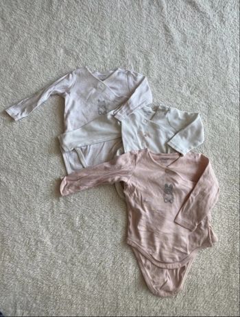 Lot bodies Obaibi - 6 mois 