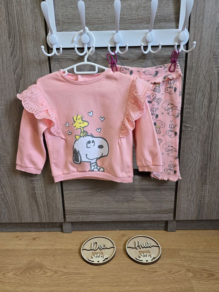 Vêtement Bébé Fille - Ensemble - Peanuts - 18 mois 77/82 cm