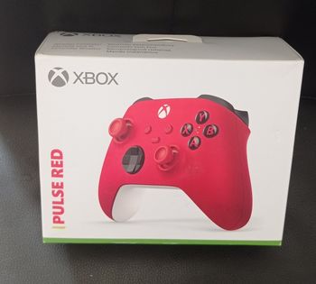 😍manette Xbox red pulse pour séries xs one sx pc new packaging