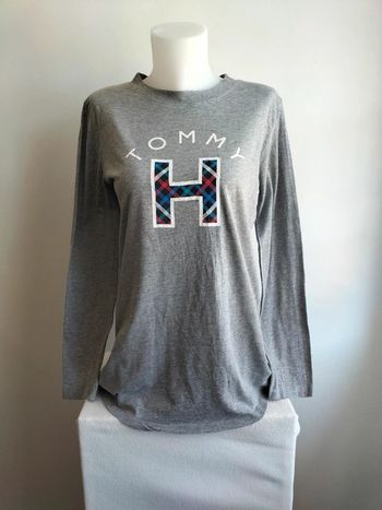 T Shirt Femmes Manches Longues Tommy Hilfiger (S)