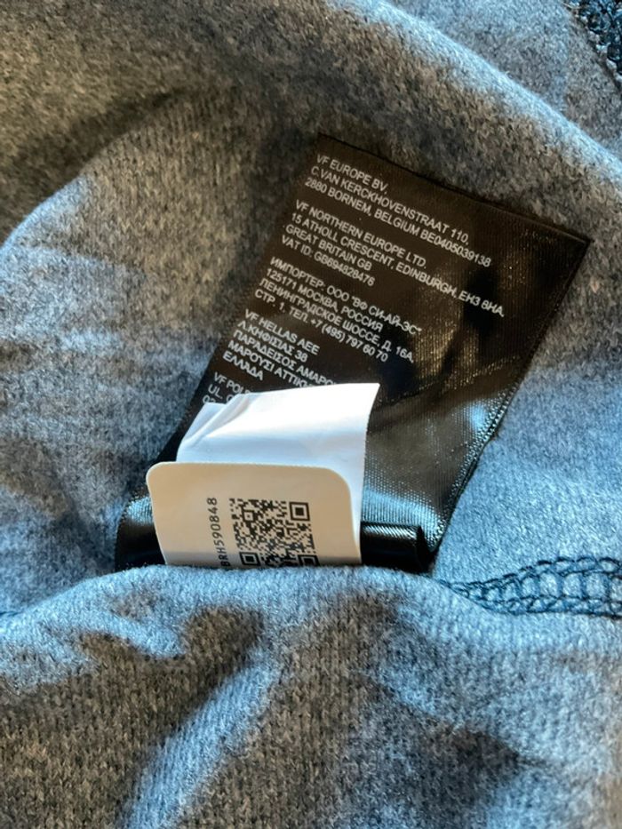 Sweat long léger 1/4zip pour homme The North Face gris chiné foncé taille XXL 187 - photo numéro 17