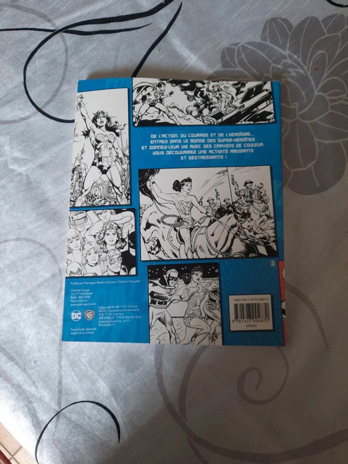 Coloriage l'art de la bd DC - photo numéro 2