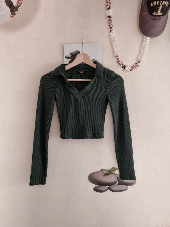 Top court vert foncé - photo numéro 6