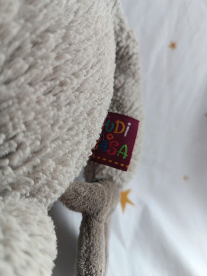 Doudou peluche plush Teddy singe chimpanzé monkey nœud papillon budi basa budibasa - photo numéro 7