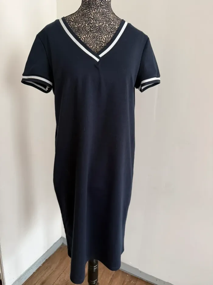 Robe casual bleu marine – C’est Beau la Vie – Taille 1 (M)