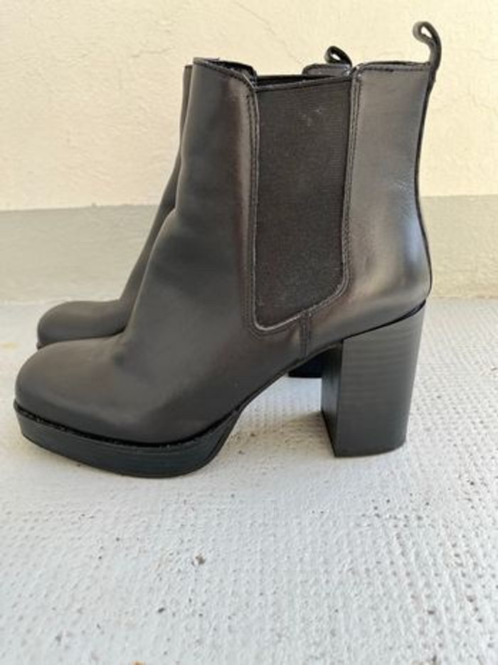 Bottines à plate-forme