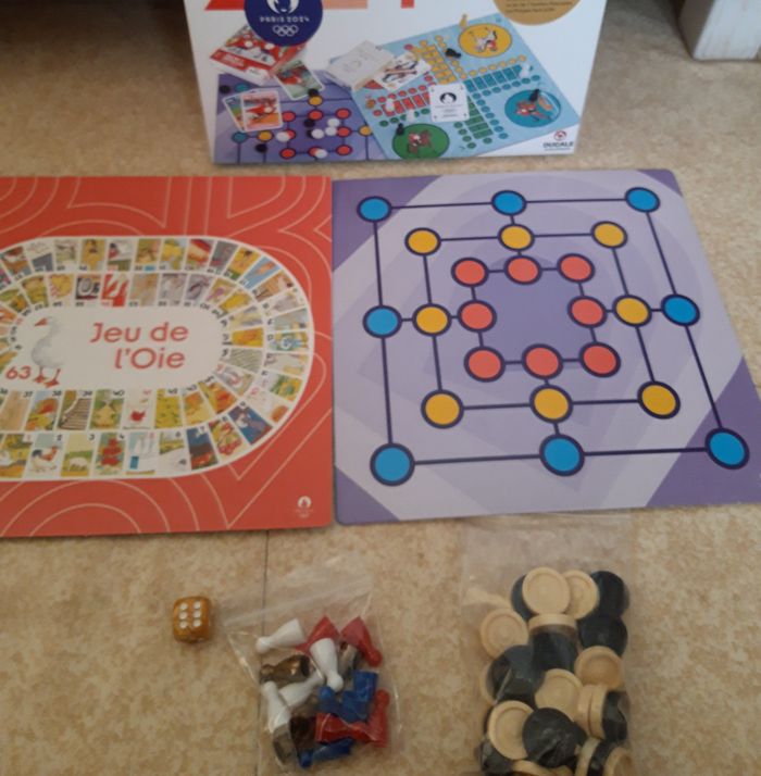 Jeu de société JO (sans les jeux de cartes)