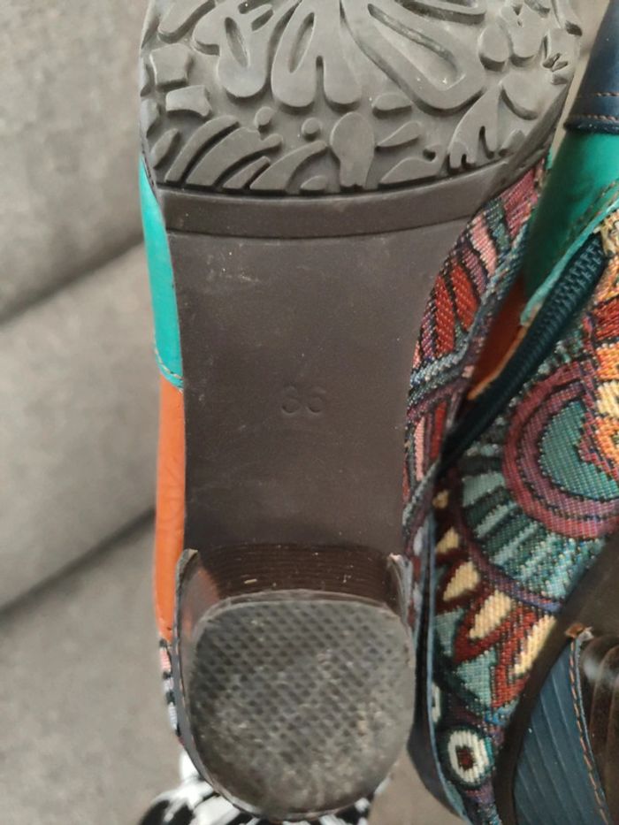 Bottines colorées taille 36 - photo numéro 7
