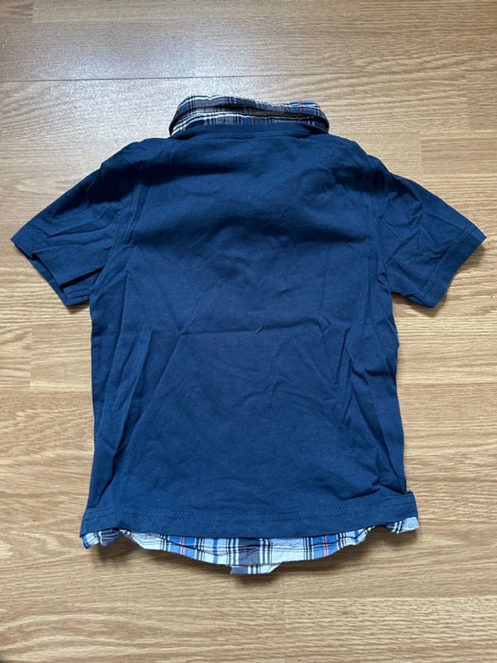 T-shirt chemise 5 ans moto - photo numéro 3