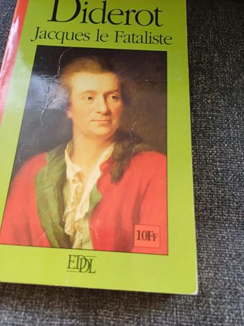 Livre Jacques le fataliste