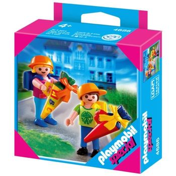 PLAYMOBIL SPECIAL 4686 ECOLIERS PREMIER JOUR D'ECOLE AVEC POCHETTE SURPRISE