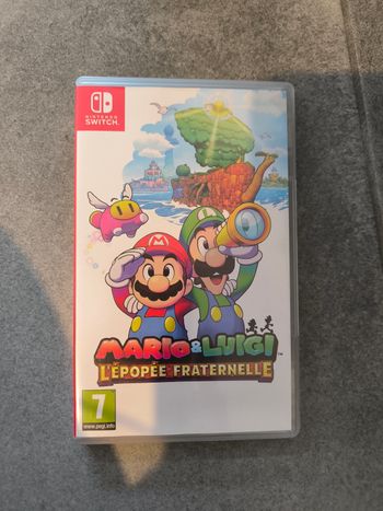 Mario Luigi l'épopée fraternelle switch