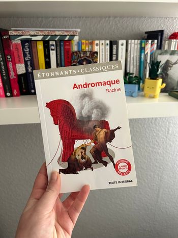 Livre pièce de théâtre Andromaque de Jean racine 